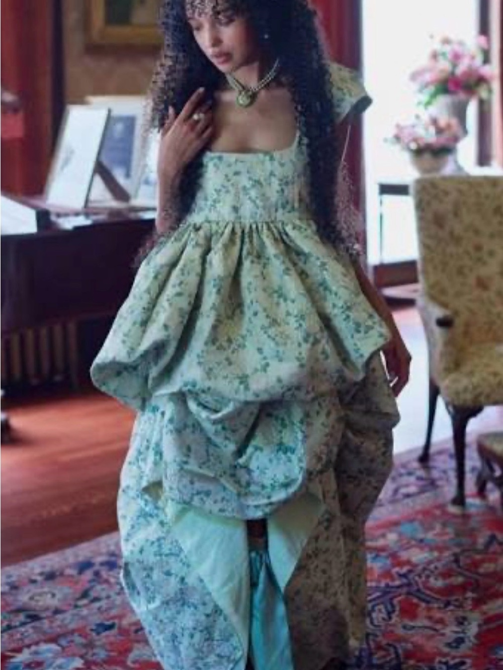 Selkie x Bridgerton Eloise in the Clouds Gown